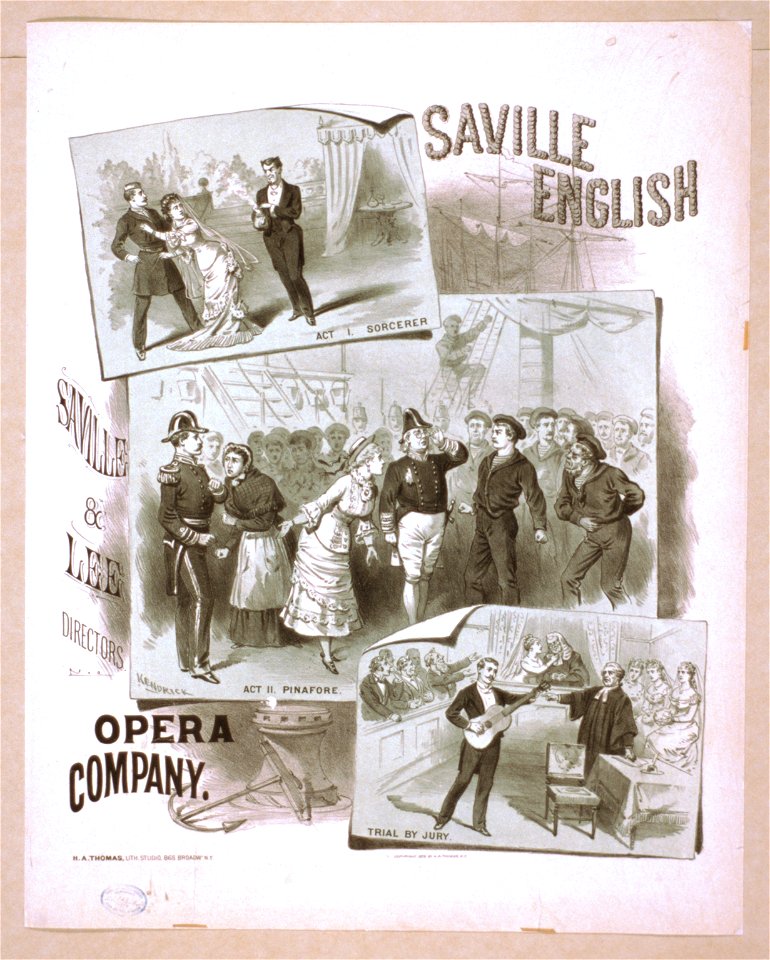 Saville English Opera Company LCCN2014635751
