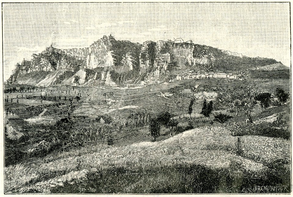 San Marino Panorama da levante