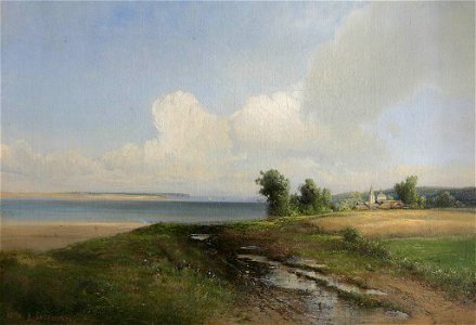 Savrasov. Volga (1874)