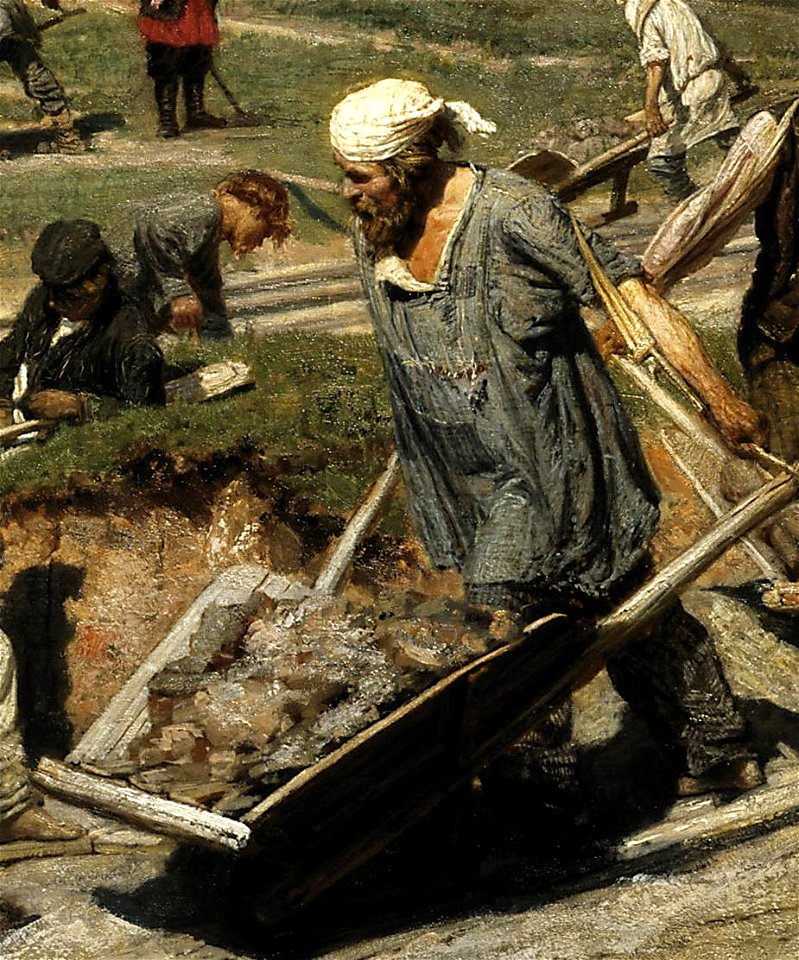 Savitsky Repair work on the railway gtg h detail2