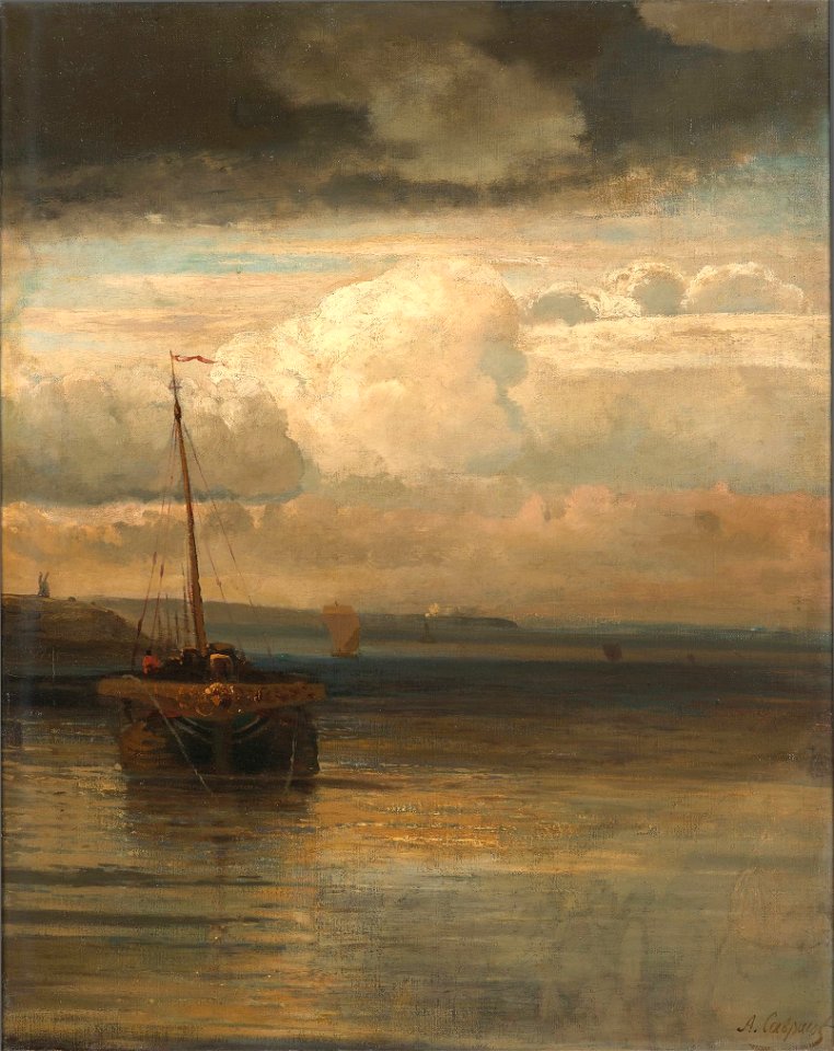 Savrasov Volga landscape
