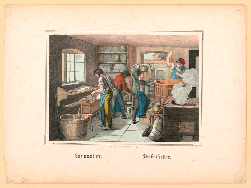 Savonnier. Seifenfieder LCCN2003680937