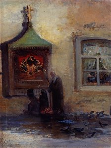 Savrasov icon pilgrims