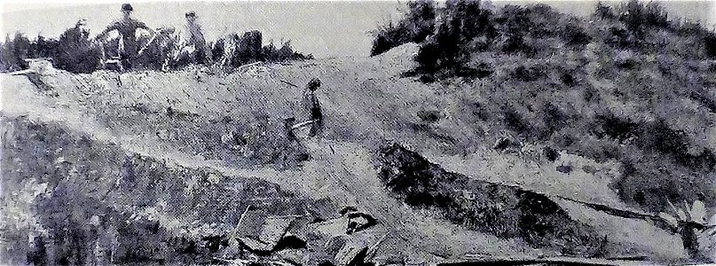Savitsky Excavation work at the railway study
