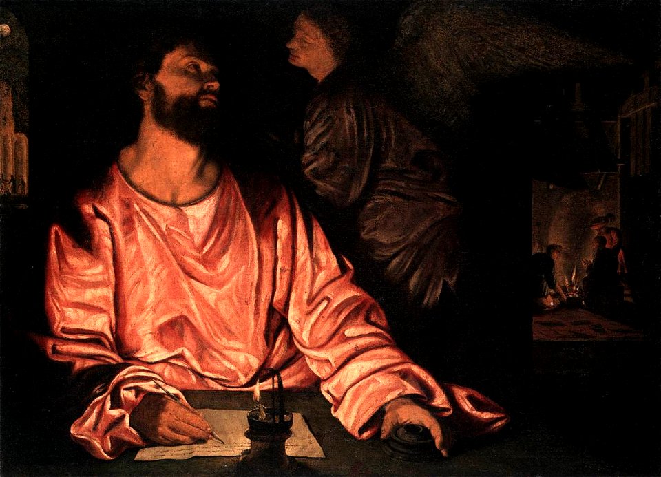 Savoldo, san matteo e l'angelo