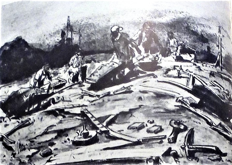 Savitsky Repair work on the railway study unknown