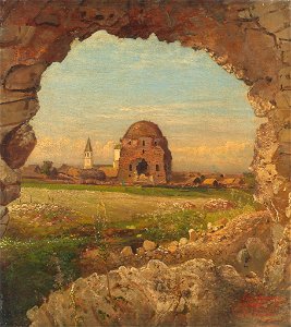 Алексей К. Саврасов - Село Болгары (1872)