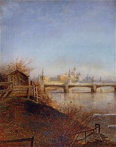 Savrasov Vid na Kreml 1873