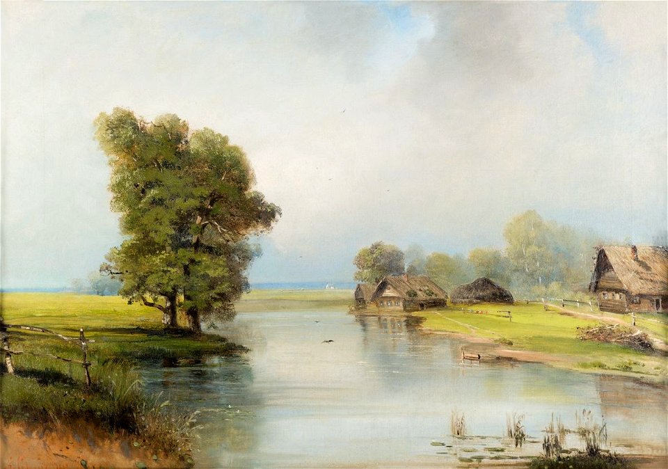 Алексей К. Саврасов - Летний день (1869)