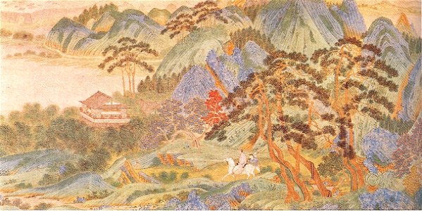 Saying Farewell at Xunyang, Ming Dynasty