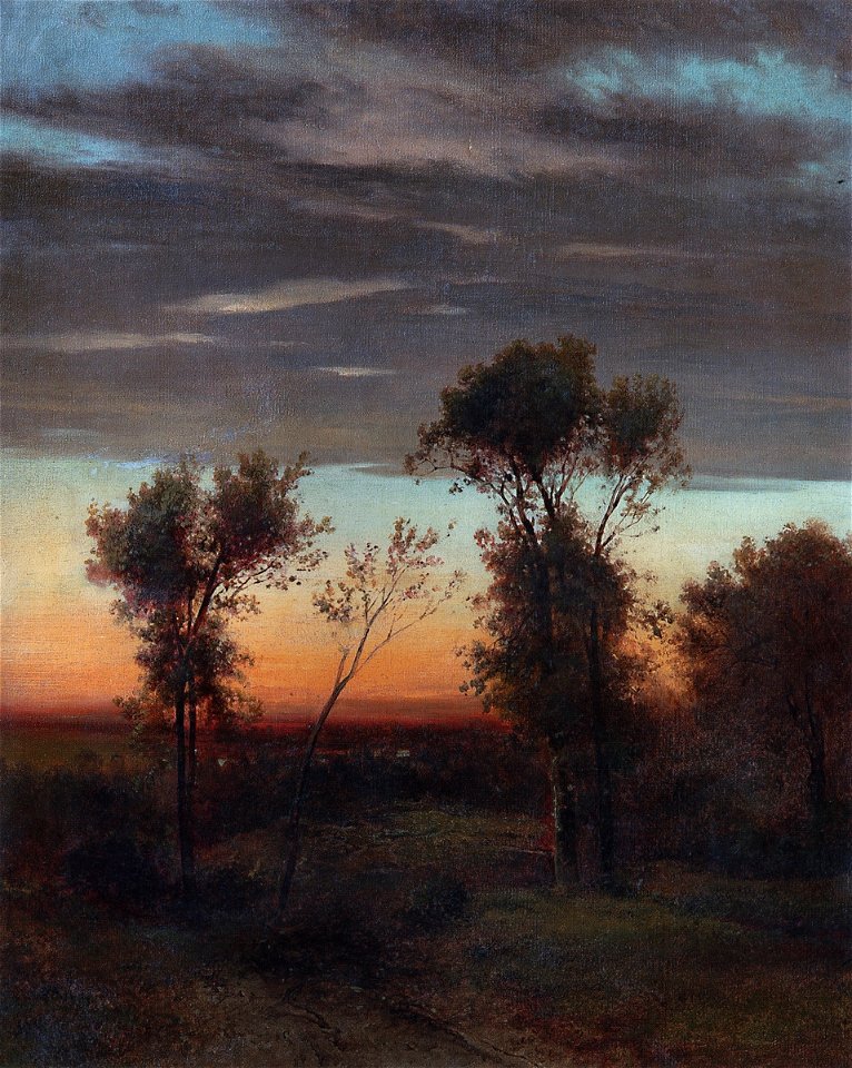 Savrasov evening 1870s