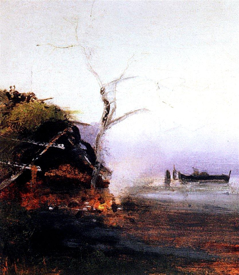 Savrasov fire river