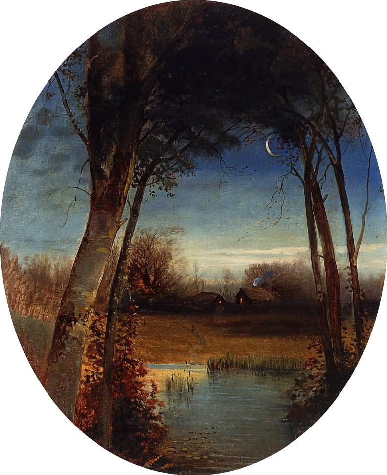 Savrasov river landscape