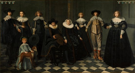 SB 5815-Dirck Jacobsz. Bas (1569-1637) en zijn familie-De familie Dirck Jacobsz. Bas