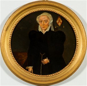SB 4143-Portret van een dochter van Rogier Warlincourt, echtgenote van Antoine Balestel