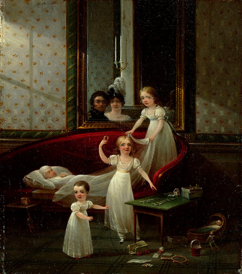 SB 2535-Cornelis Alewijn en zijn vrouw Olowina Wilhelmina Degerman en kinderen