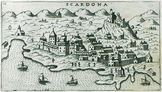 Scardona - Rosaccio Giuseppe - 1598