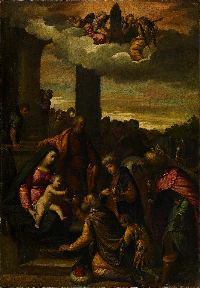 Scarsellino - The Adoration of the Magi - Walters 371922