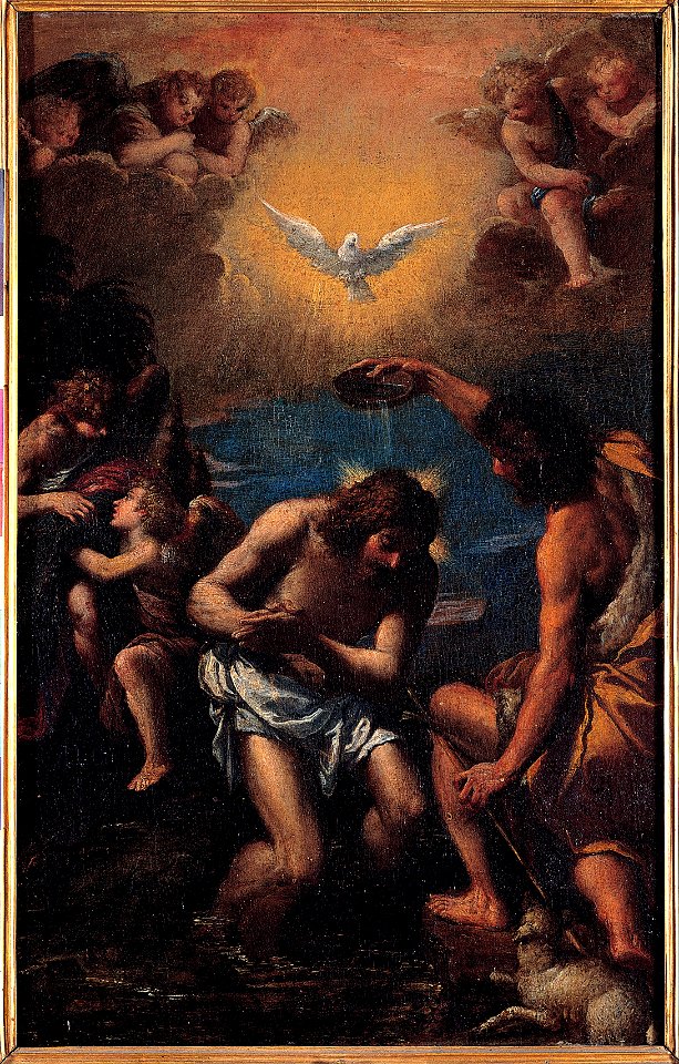 Scarsellino - Baptism of Christ - Google Art Project