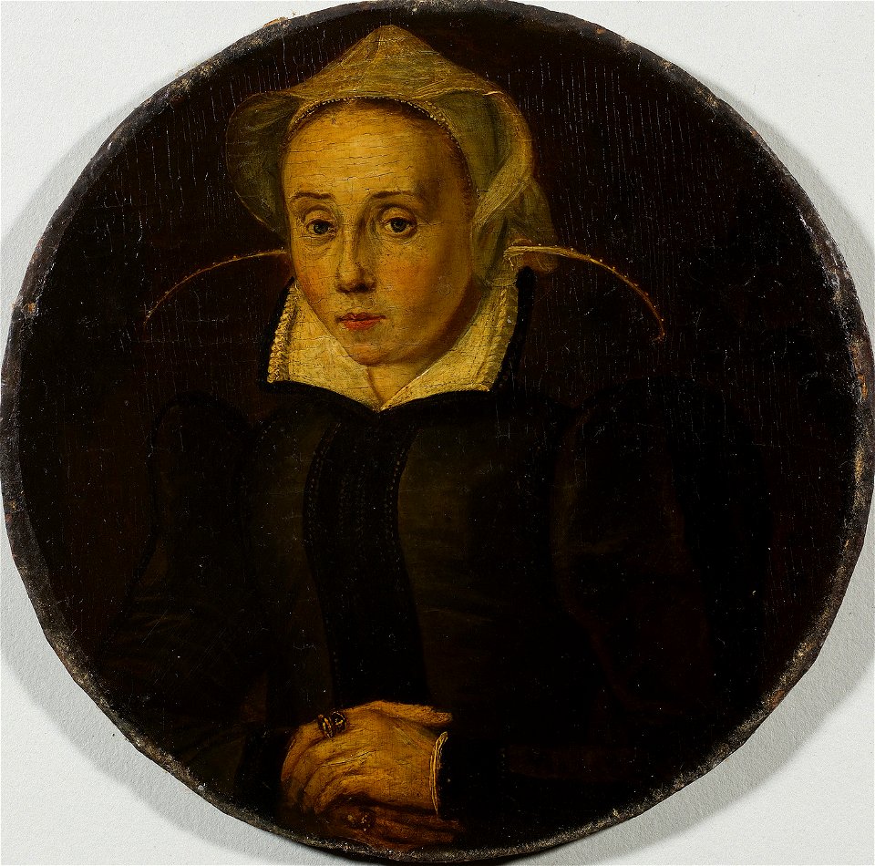 SB 4147-Lijsbeth van Leuven (1543-1625), echtgenote van Willem Backer