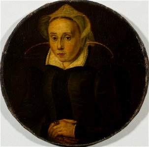 SB 4147-Lijsbeth van Leuven (1543-1625), echtgenote van Willem Backer
