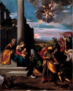 Scarsellino - Adoration of the Magi - Google Art Project
