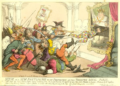 Scene in a New Pantomime (NAPOLEON 144)
