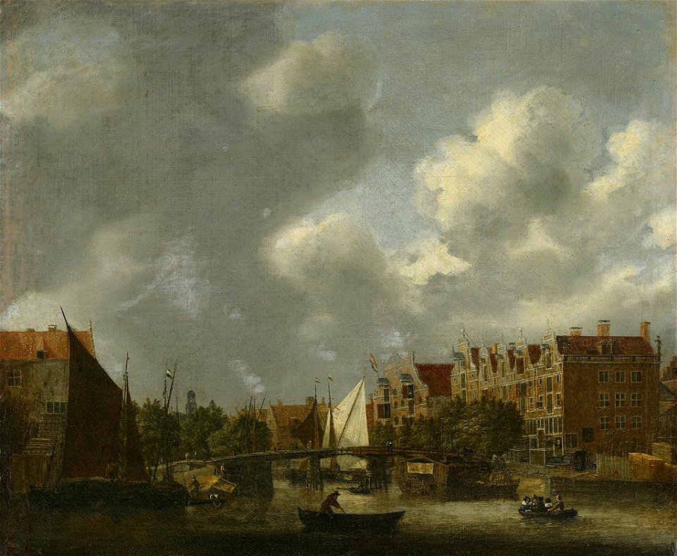 SB 4502-De Korte Prinsengracht gezien vanaf het IJ