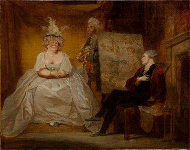 Scene from Samuel Foote's Taste