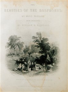 Scene on the Barbyses, in the Valley of Sweet Waters - Pardoe Julia - 1838