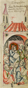 Sbs-0008 029r Der zwölfjährige Jesus lehrt im Tempel