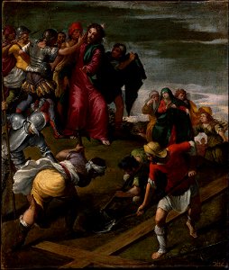 Scarsellino (Ippolito Scarsella) - Christ on Calvary - 1982.211 - Museum of Fine Arts