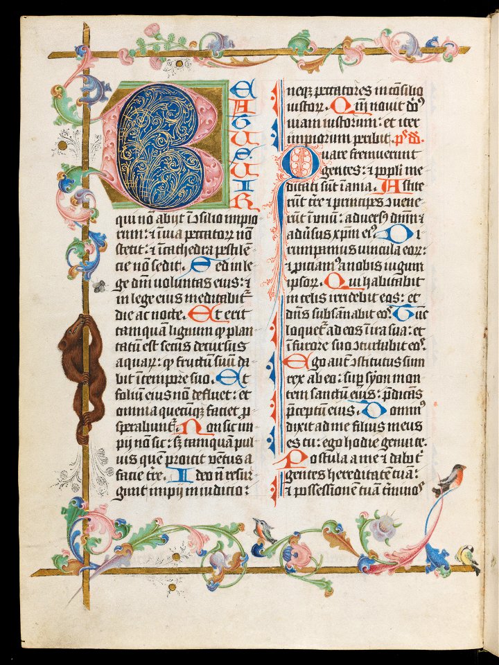 Schaffhausen, Stadtbibliothek, Ministerialbibliothek, Min. 99, f. 8v – Breviarium OFM (pars aestivalis) E-codices sbs-min0099 008v