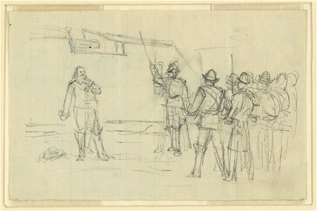Scene with conquistadors LCCN2004660507