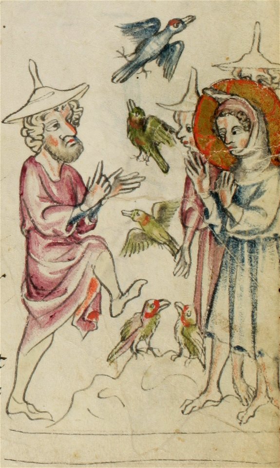Sbs-0008 028r Jesus macht die Tonvögelchen lebendig