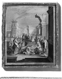 Scener ur Kristi liv (Friedrich Brentel) - Nationalmuseum - 25199