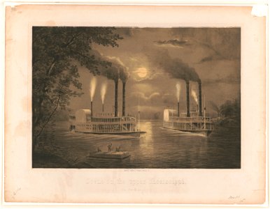 Scene on the upper Mississippi (Am Ober-Mississippi) LCCN92510102