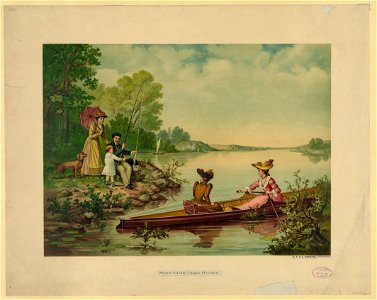 Scene on the Upper Hudson LCCN2003679701