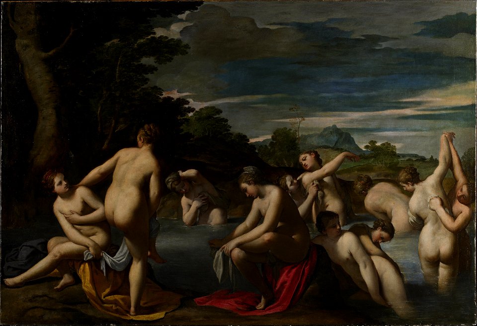 Scarsellino (Ippolito Scarsella) - Nymphs at the Bath - 70.70 - Minneapolis Institute of Arts