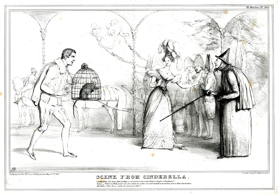 Scene from Cinderella. (BM 1857,1222.186)
