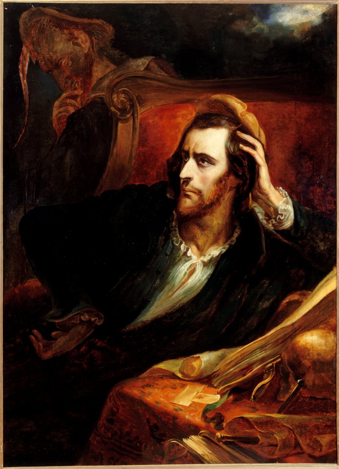 Scheffer, Ary - Faust dans son cabinet - 2003.1 - Musée de la Vie romantique