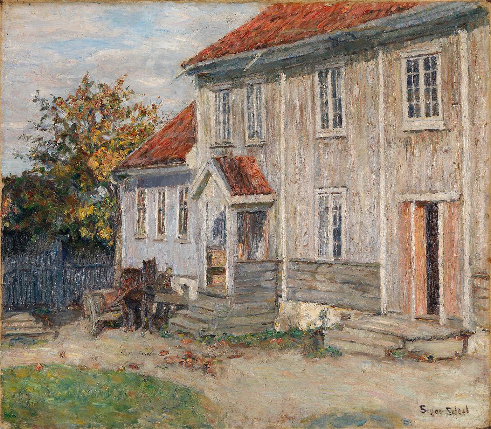 Signe Scheel - The Manor Undesløs at Toten - NG.M.01695 - National Museum of Art, Architecture and Design