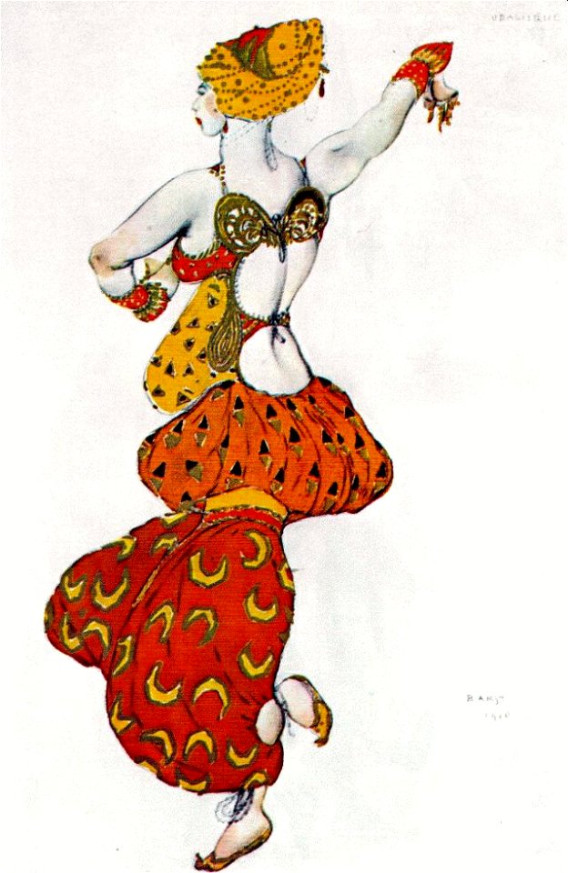 Scheherazade by L. Bakst 05