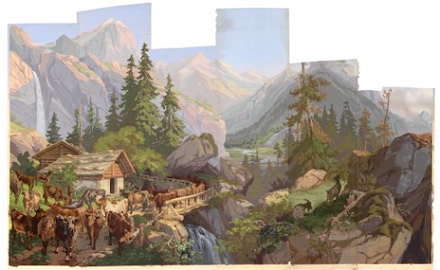 Scenic, Les Zones, 1909 (CH 18436083)