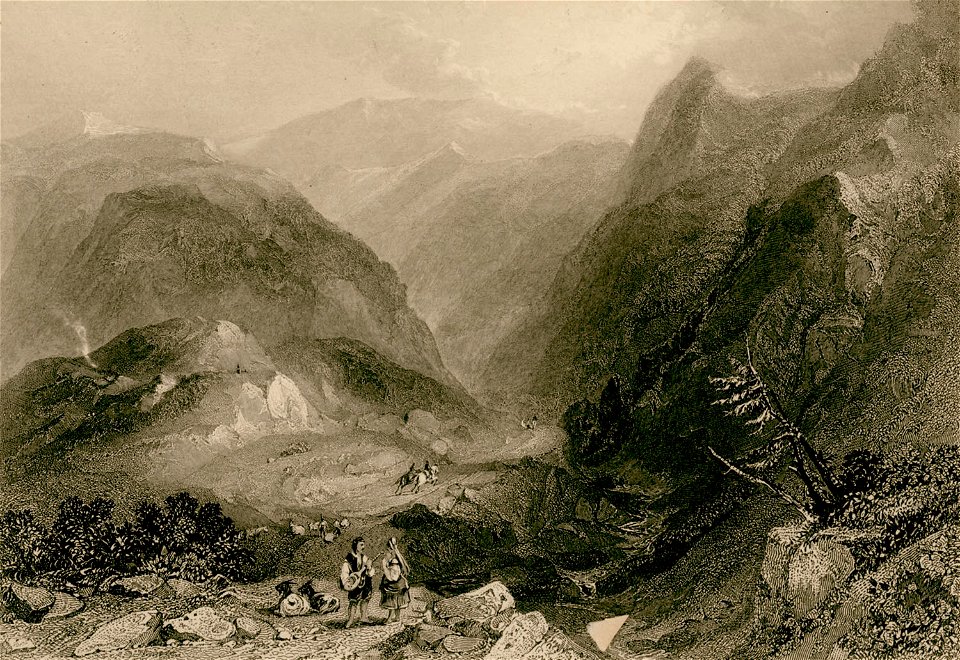 Scenery on the Road from Nauplia to Corinth - Wordsworth Christopher - 1882