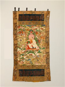 Scenes from the Life of an Unidentified Throne Holder of the Sakya School - Google Art Project
