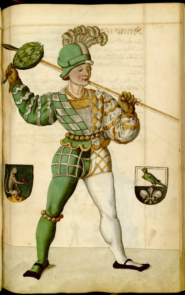 Schembartbuch UB of California Coll. 170 Ms 351 050
