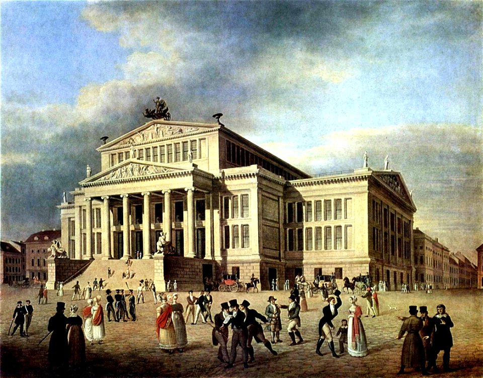 Schauspielhaus Berlin um 1825