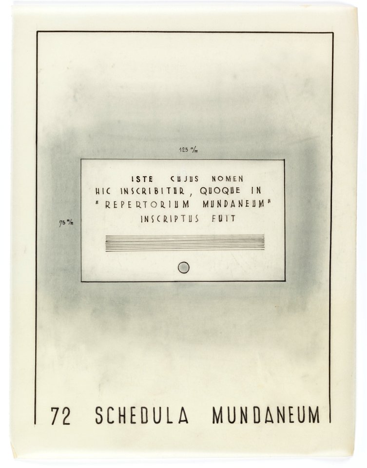 Schedula Mundaneum