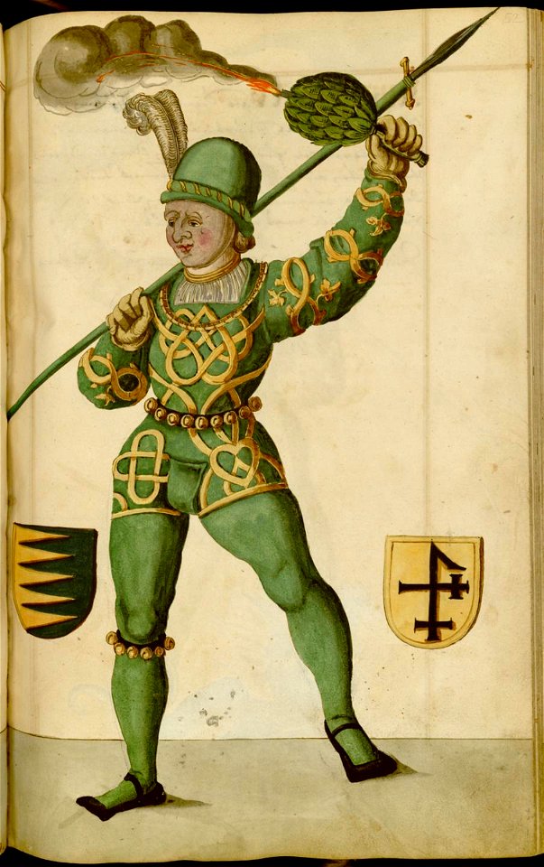 Schembartbuch UB of California Coll. 170 Ms 351 054